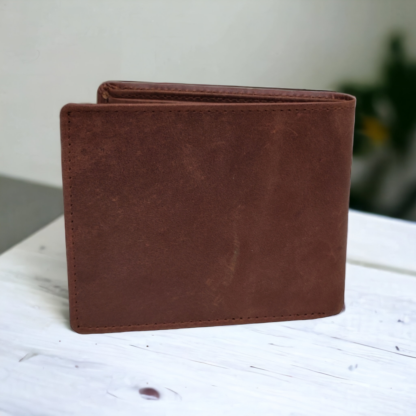 LINDSEY STREET Genuine Leather Wallet for Men | Leather Money Bag | Gift for Him