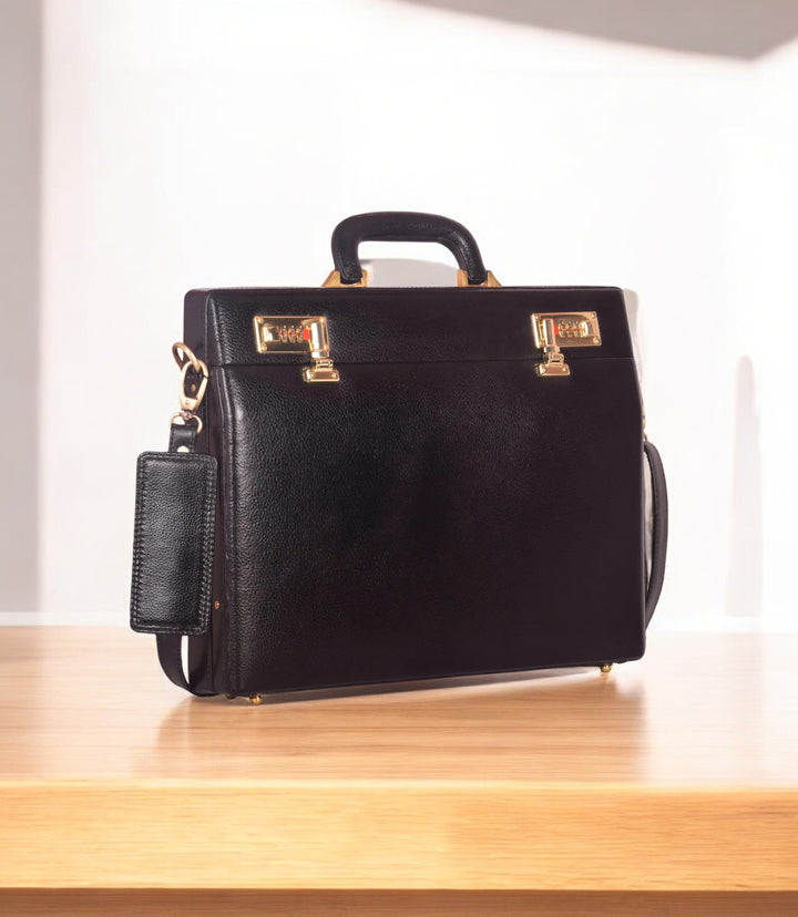 Leather Briefcase for Men - Leather Executive Handbag