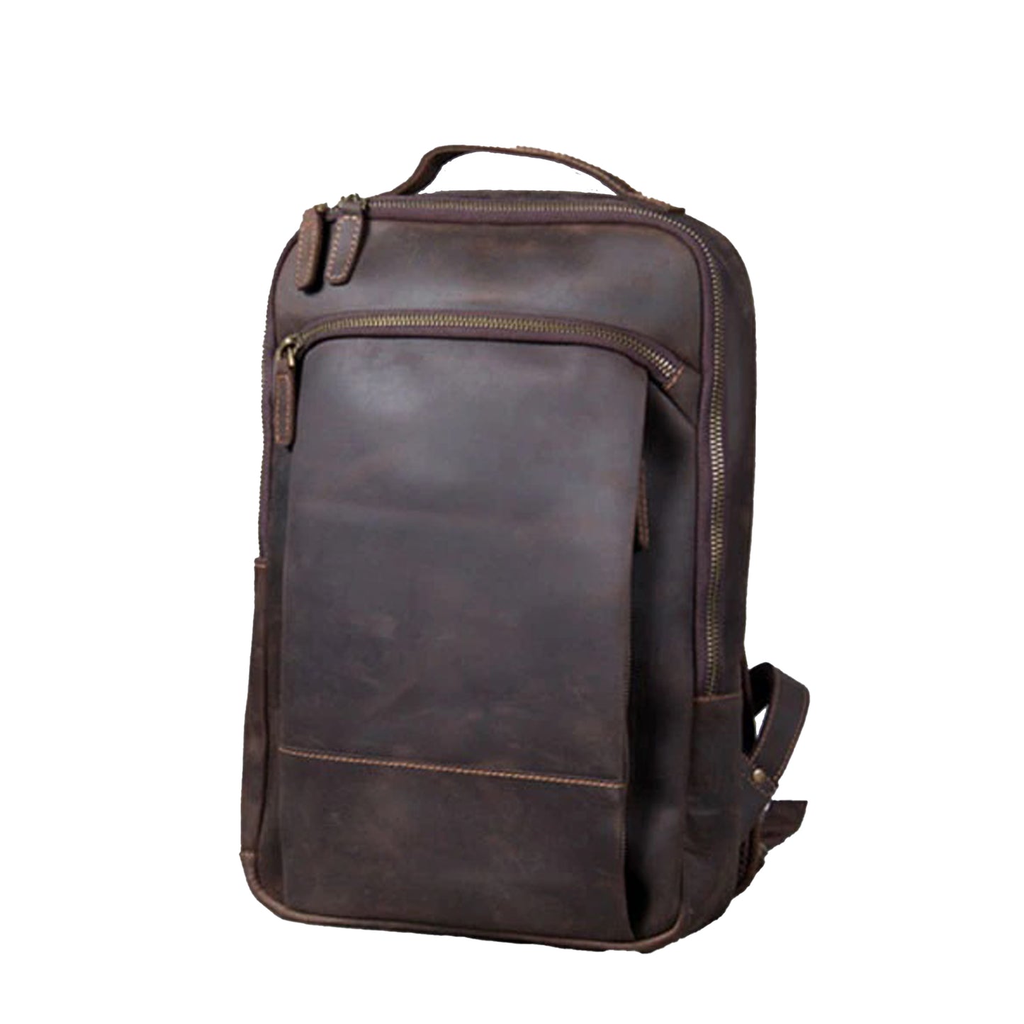 Vintage Leather Backpack, Brown Leather Backpack, Rucksack, Personalized Men Leather Backpack, Hipster Backpack gifts for him her