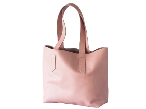 Black Genuine Leather Tote Bag for Women Shopper Purse Leather Shoulder Bag Large Marketing Bag Everyday Tote Bag Christmas Day Gift for Her