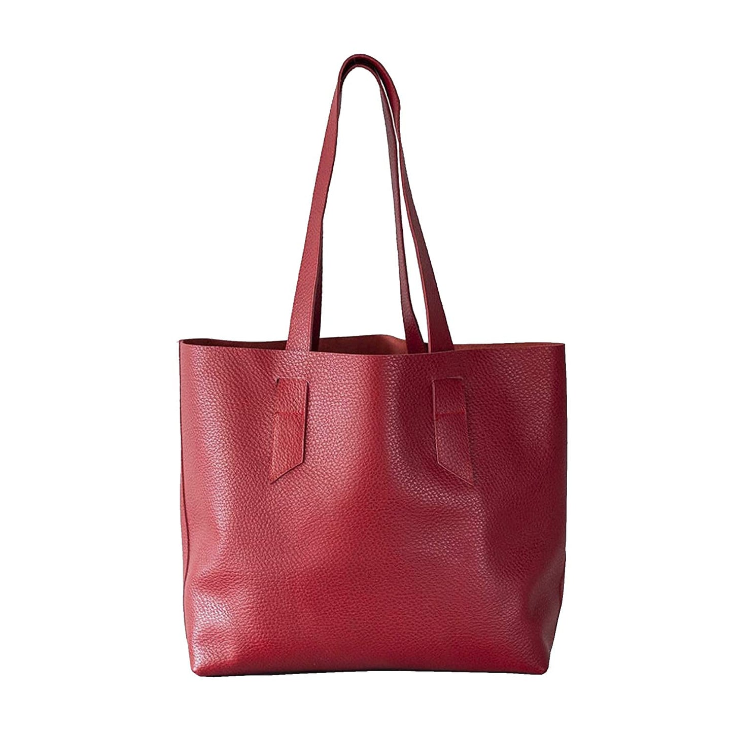 Baby Pink Leather Tote Bag for Women Raw Edge Shopper Purse Unlined Bag Leather Shoulder Bag Large Marketing Bag Everyday Tote Bag Large