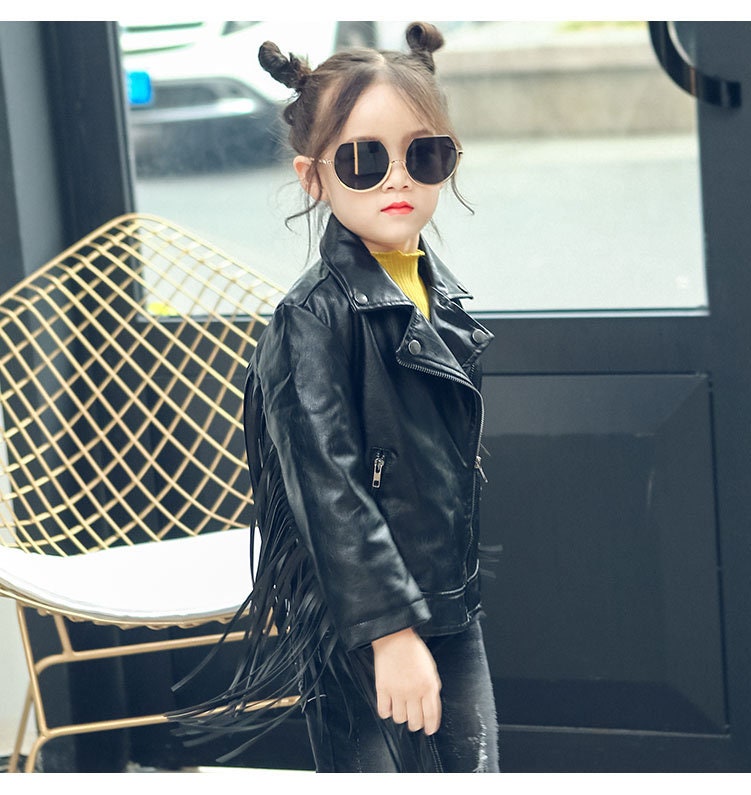 Stylish Long Sleeve PU Leather Kids Jackets Boys For Boys And Girls Perfect  For Autumn And Winter Fashionable Zipper Coat For Toddlers LR2 201126 From  Kong06, $16.27 | DHgate.Com