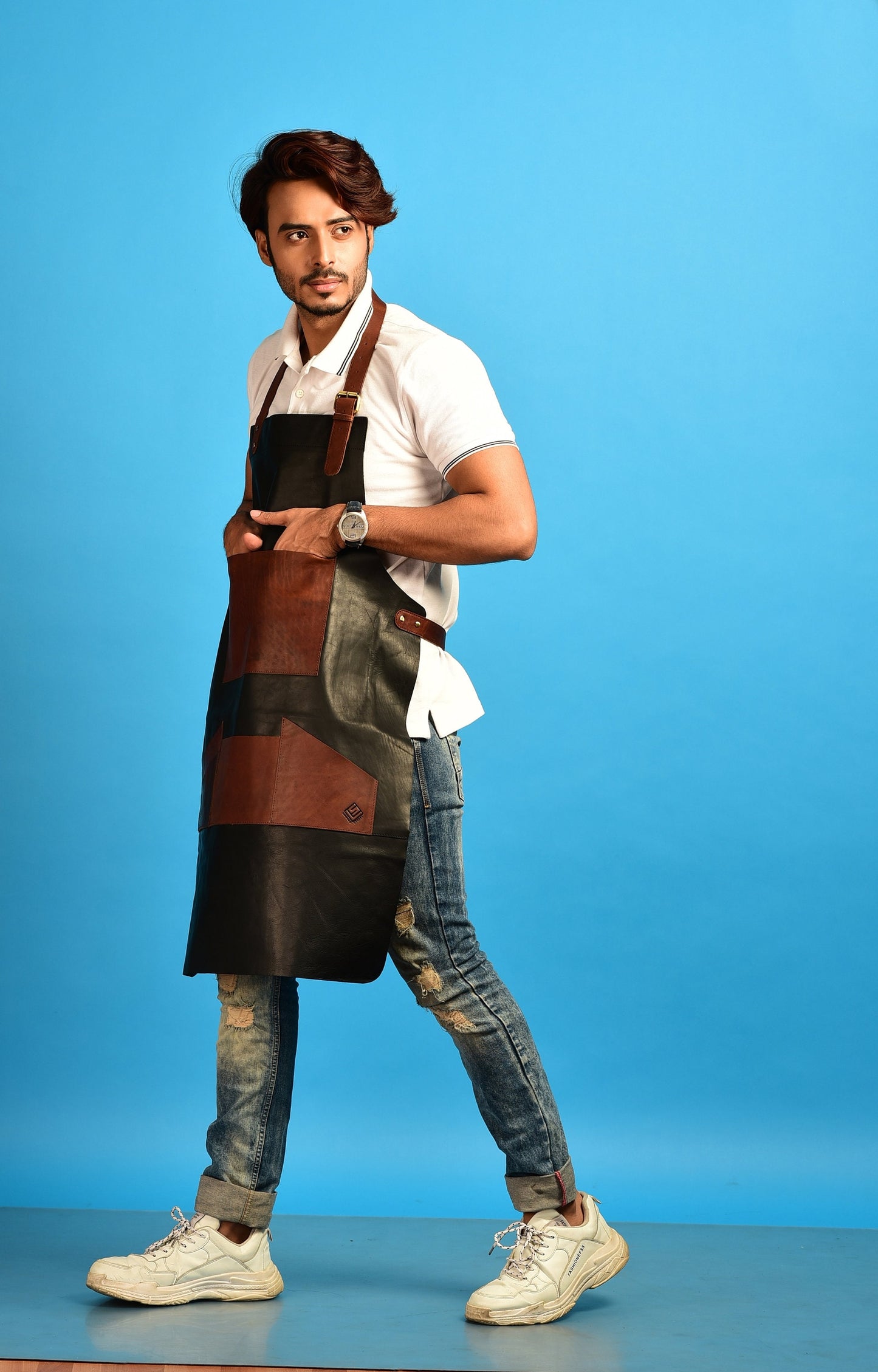 Handcrafted Apron Leather Apron for men Craft Apron, Apron for blacksmith Work apron Butcher apron Artisan apron Heavy Duty Leather Apron