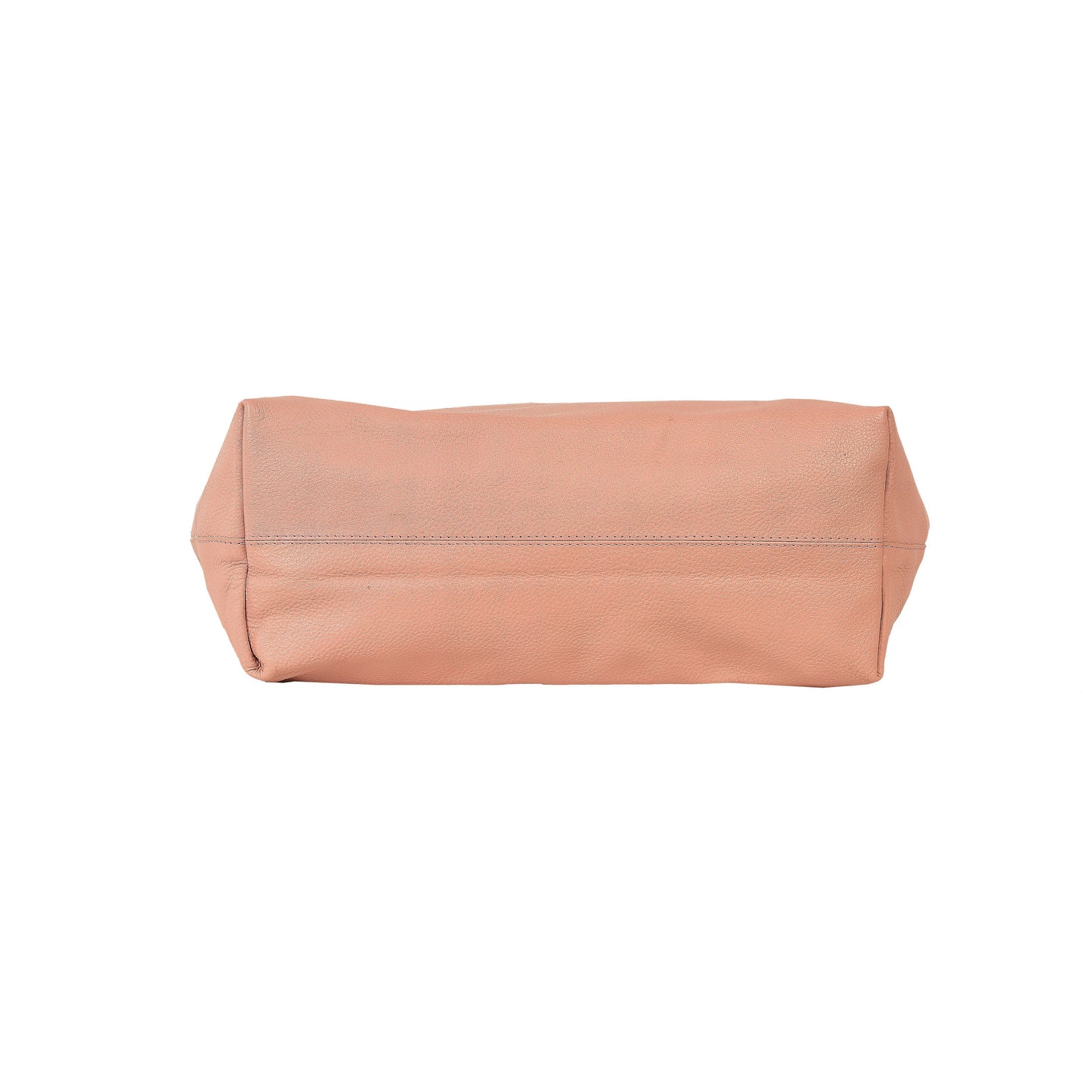 Baby Pink Leather Tote Bag for Women Raw Edge Shopper Purse Unlined Bag Leather Shoulder Bag Large Marketing Bag Everyday Tote Bag Large