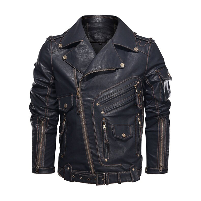 Premium Quality Leather jacket for Mens Soft Leather Biker jacket for Men Motorcycle Jacket Stylish Leather Jacket Mens Winter Jacket