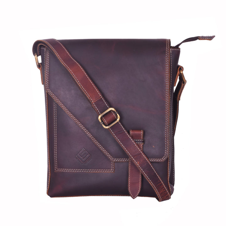 Leather Messenger Bag for Men Leather Shoulder Bag Leather Crossbody Bag Satchel Bag Men, Gift for Him, Leather Holdall Mens Sling Bag