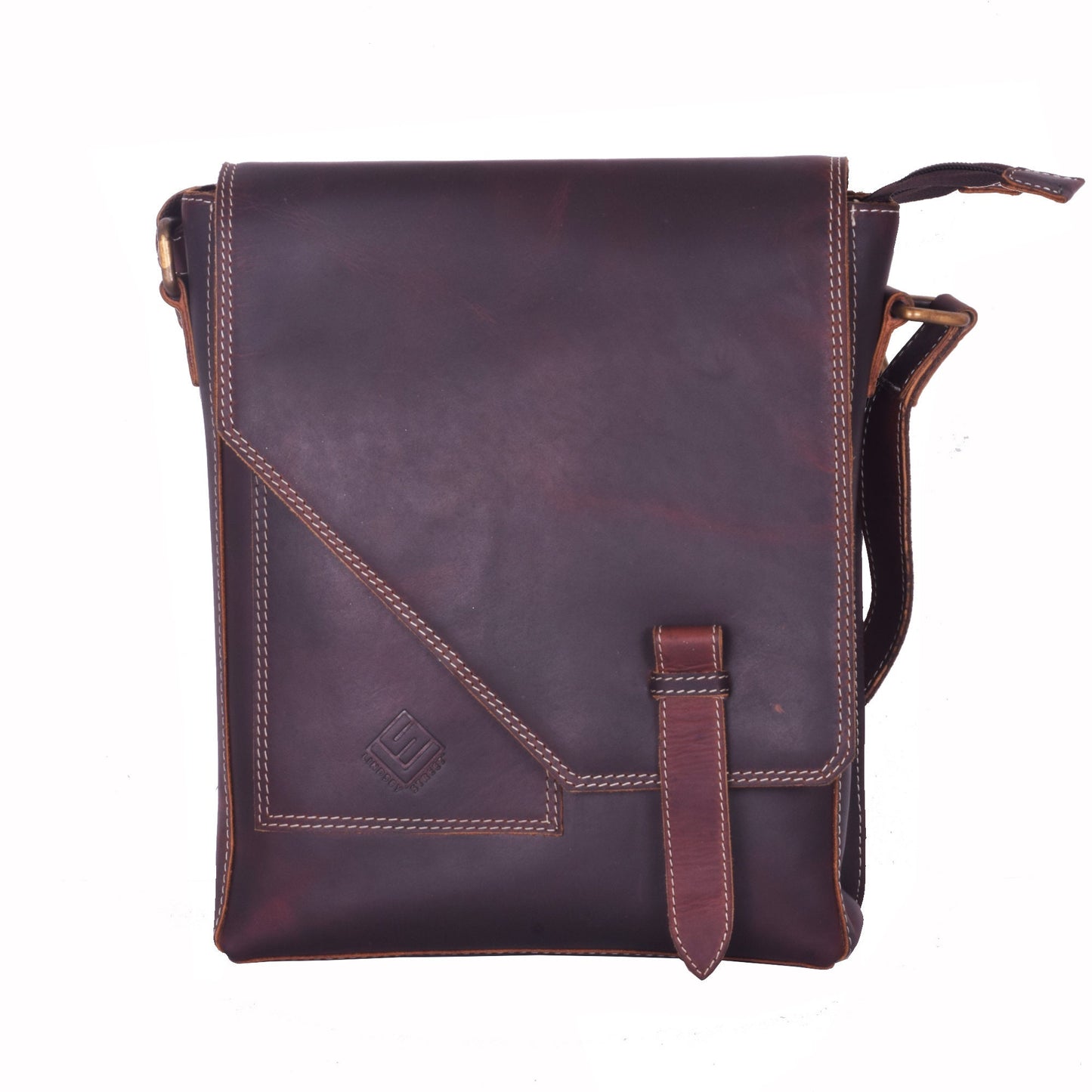 Leather Messenger Bag for Men Leather Shoulder Bag Leather Crossbody Bag Satchel Bag Men, Gift for Him, Leather Holdall Mens Sling Bag