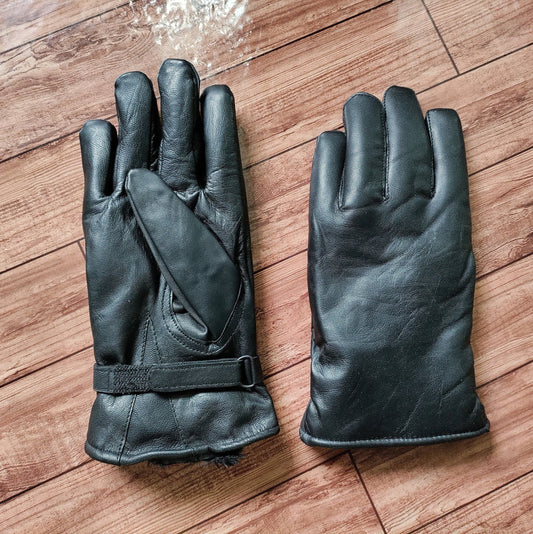 Leather Gloves For Women and Men, Winter Gloves for Warm, Fur Lined Leather Gloves, Glove for Winter, Trekking Gloves