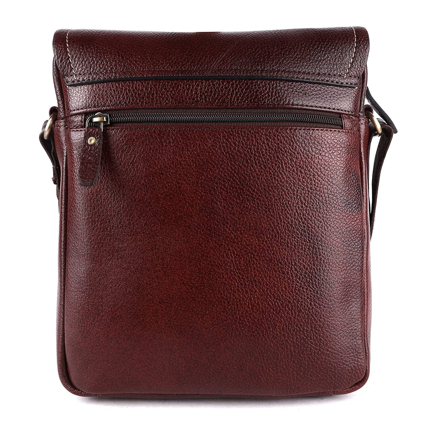 Men's Leather Messenger Bag, Men's Leather Sling Bag by LINDSEY STREET
