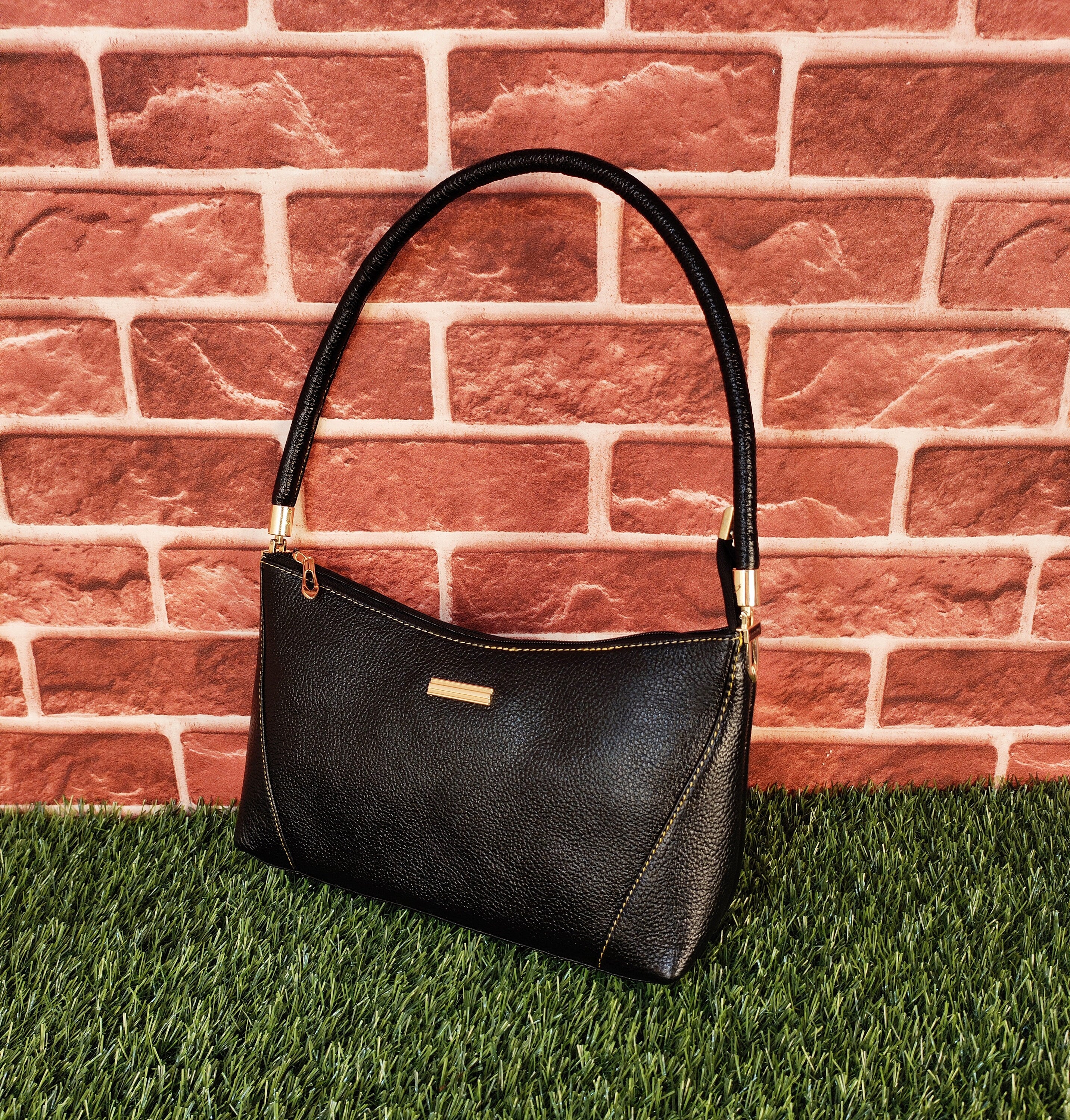 Jennifer Moore Small Black Leather Purse Handbag Vintage 90's | eBay