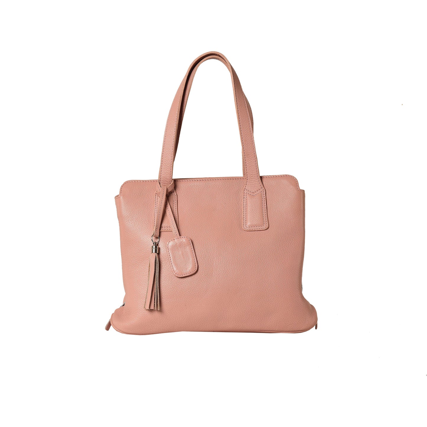 Baby Pink Leather Handbag for Women's Party Handbag Long Handle Bag for Women Gift for Her Everyday Handbag Satchel Bag